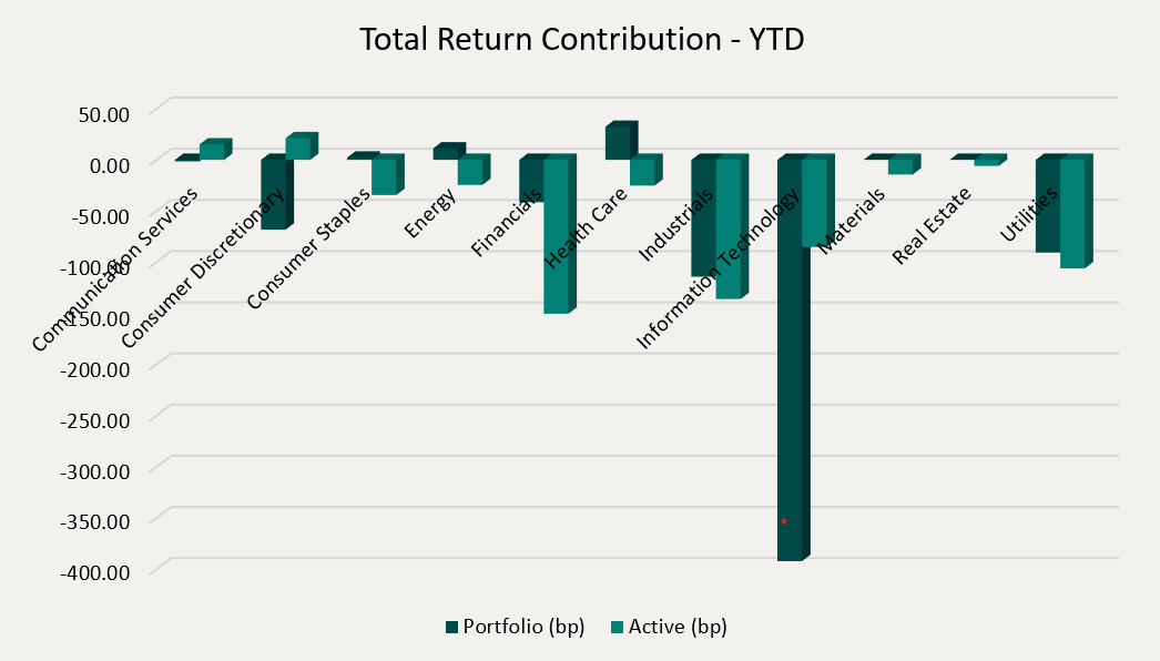 Total Return Contribution - YTD