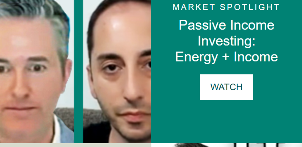 Passive Income Investing: Energy + Income