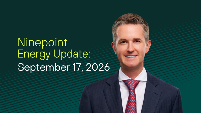 Ninepoint Energy Market Update