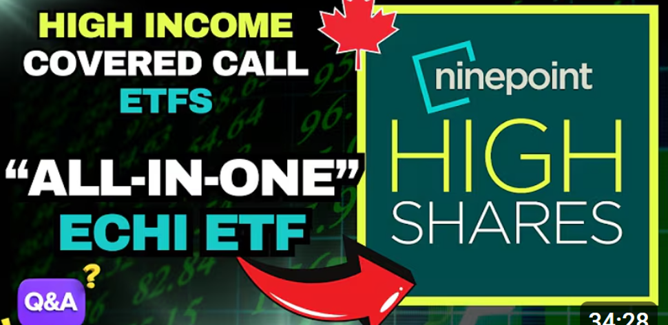 Covered Call ETF Investing - Ninepoint Highshares Canadian Single Stock Covered Call ETFs